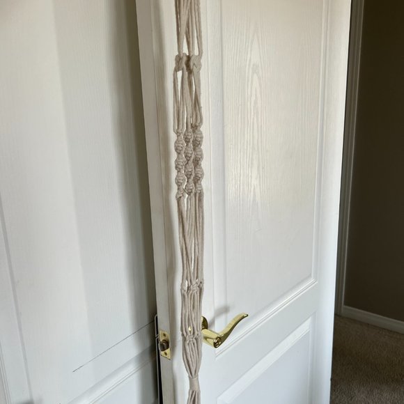 Boho Macrame Plant Hanger - Picture 4 of 5